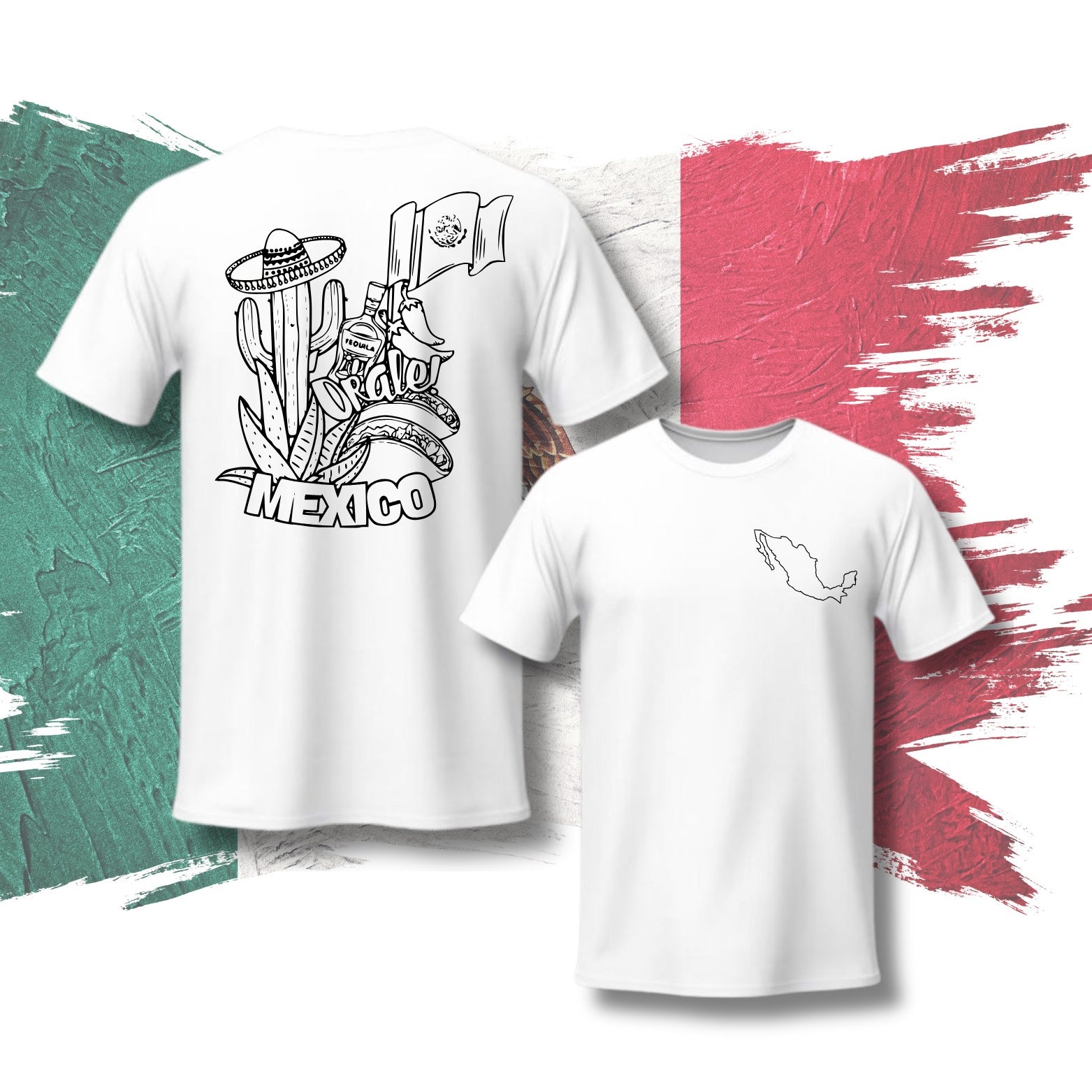 Mexico Paintable Tee