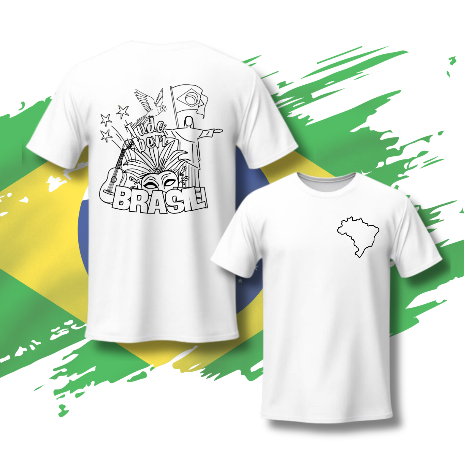 Brasil Paintable Tee