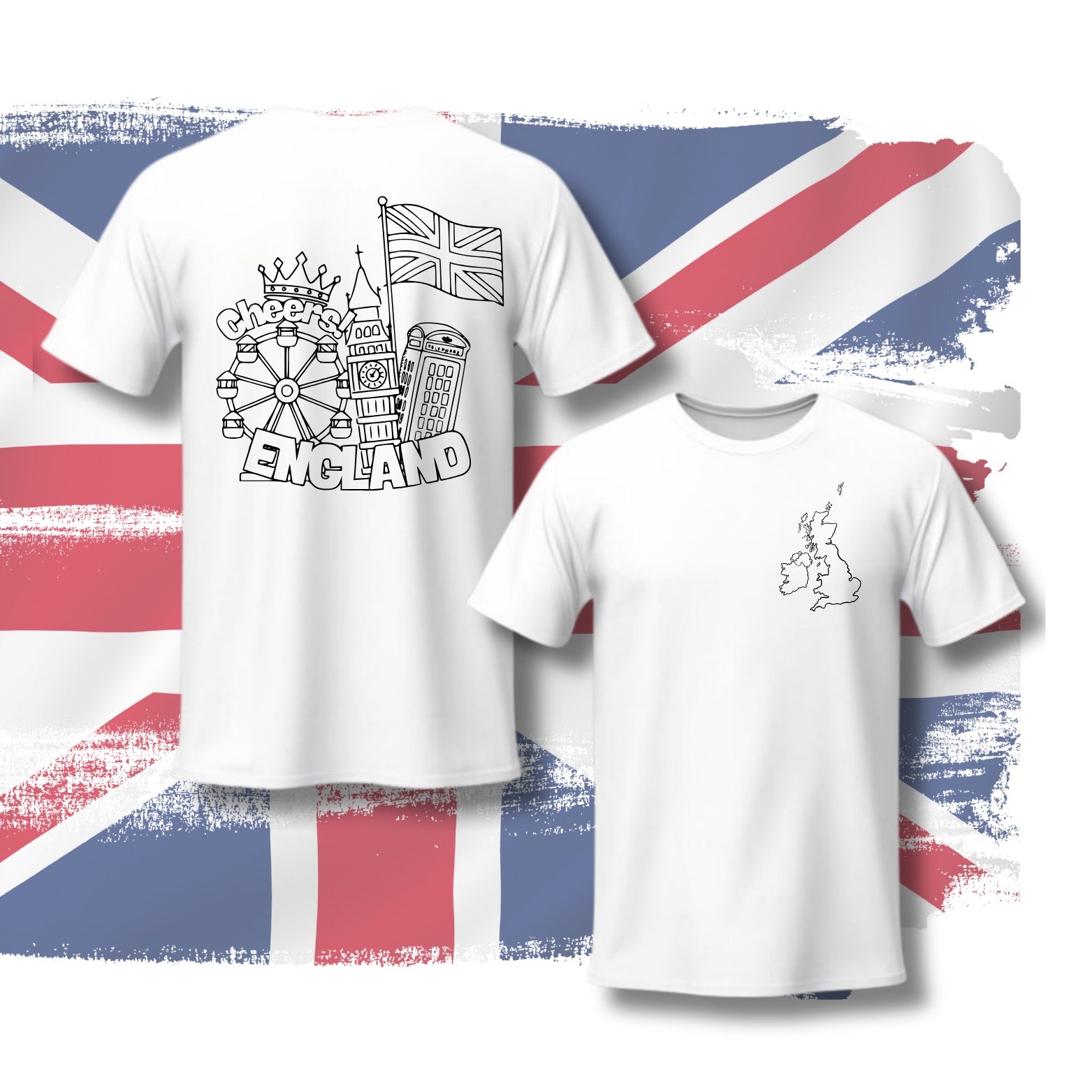 England Paintable Tee