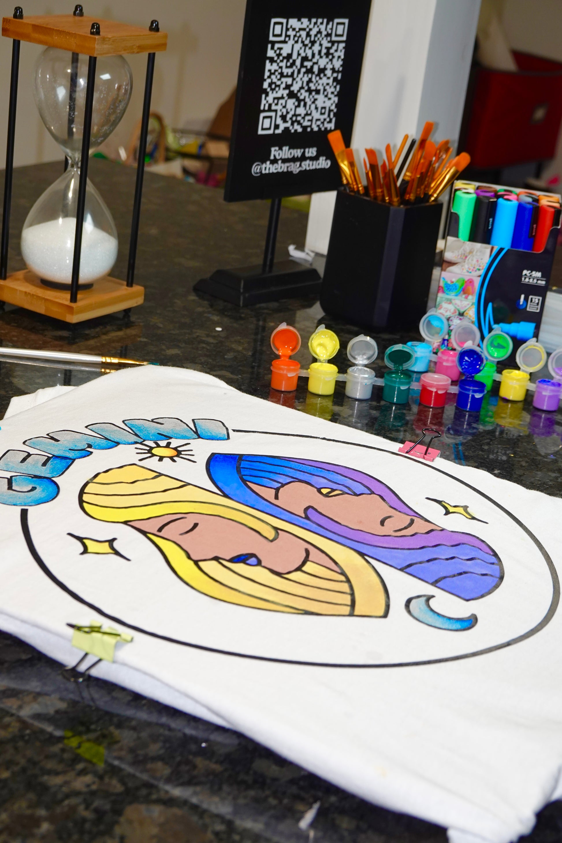 Gemini DIY Paintable Tee Full Kit