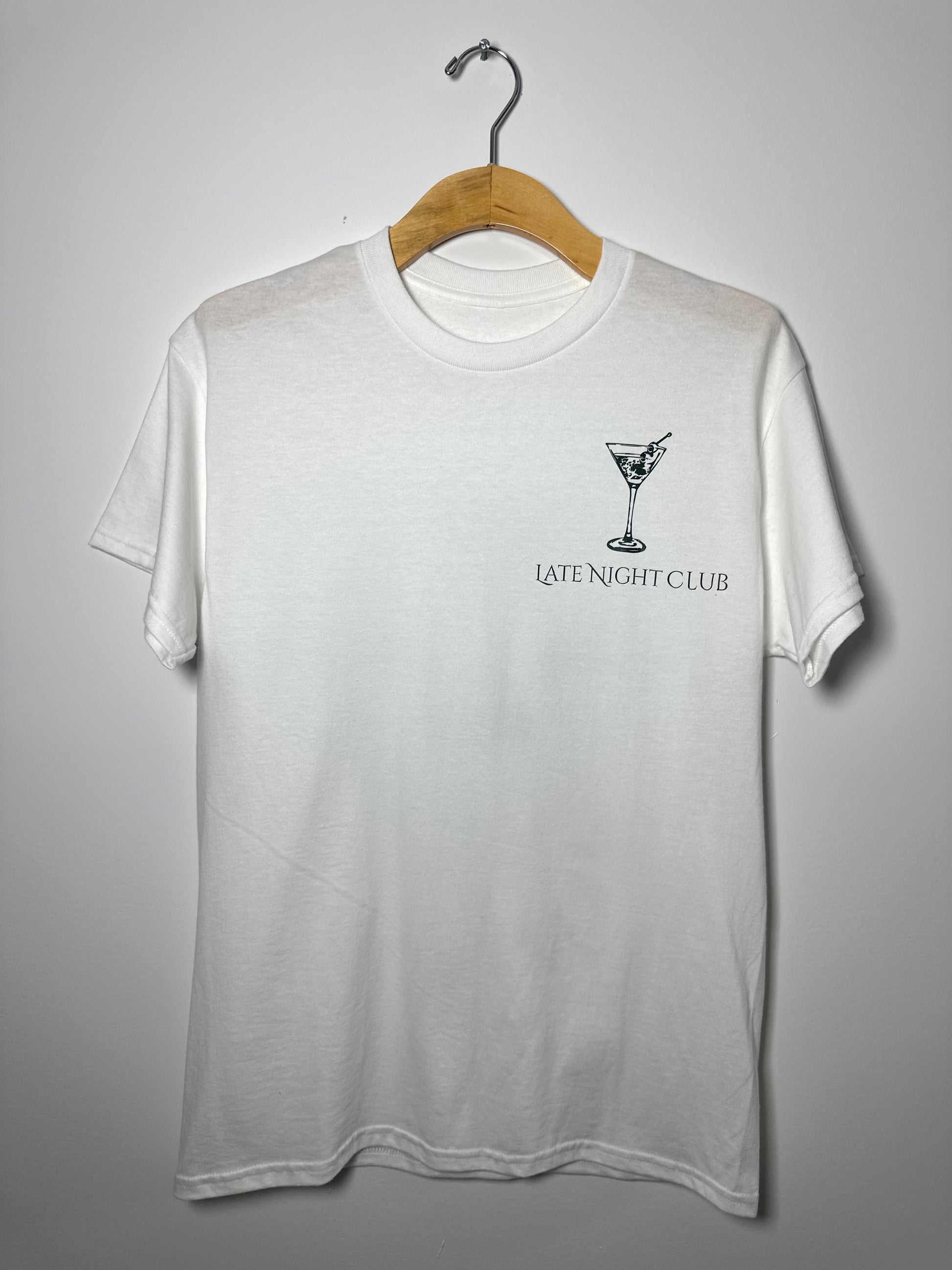 DIRTY MARTINI LATE NIGH CLUB TEE 🍸