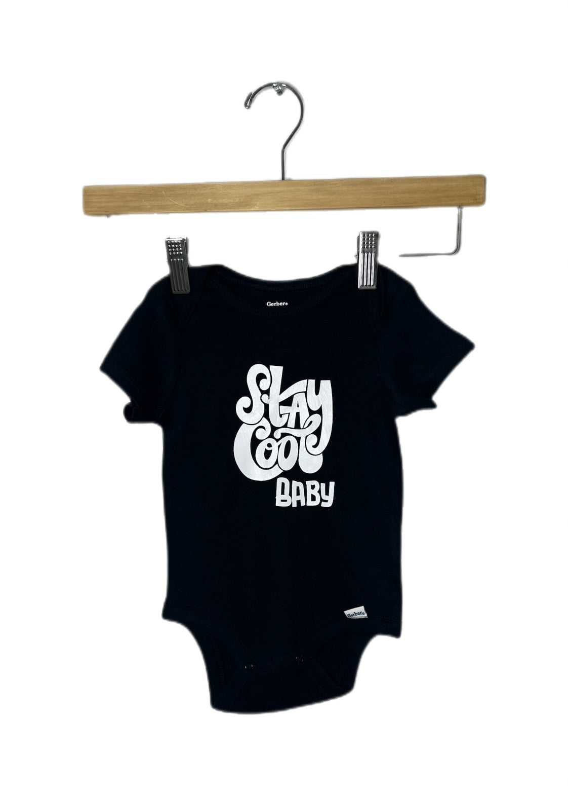 Stay cool Baby Graphic Onesie