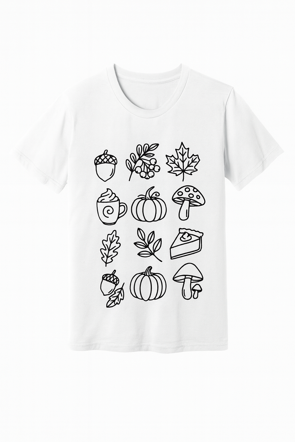 Diy Paintable Fall Tee Kit