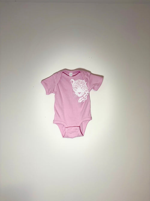 CHEETAH PINK ONESIE