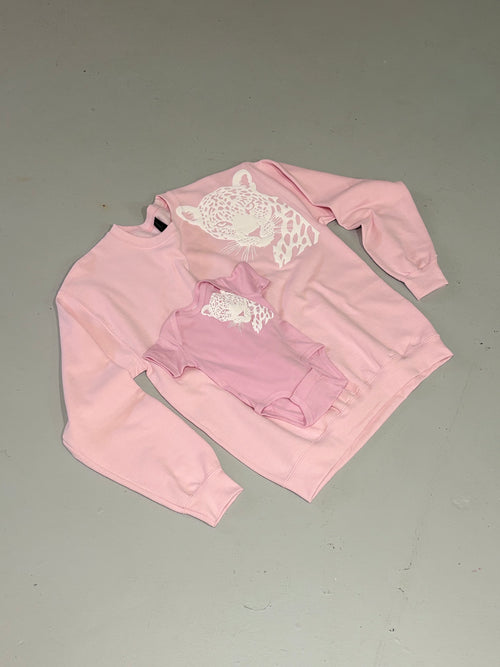 CHEETAH PINK ONESIE