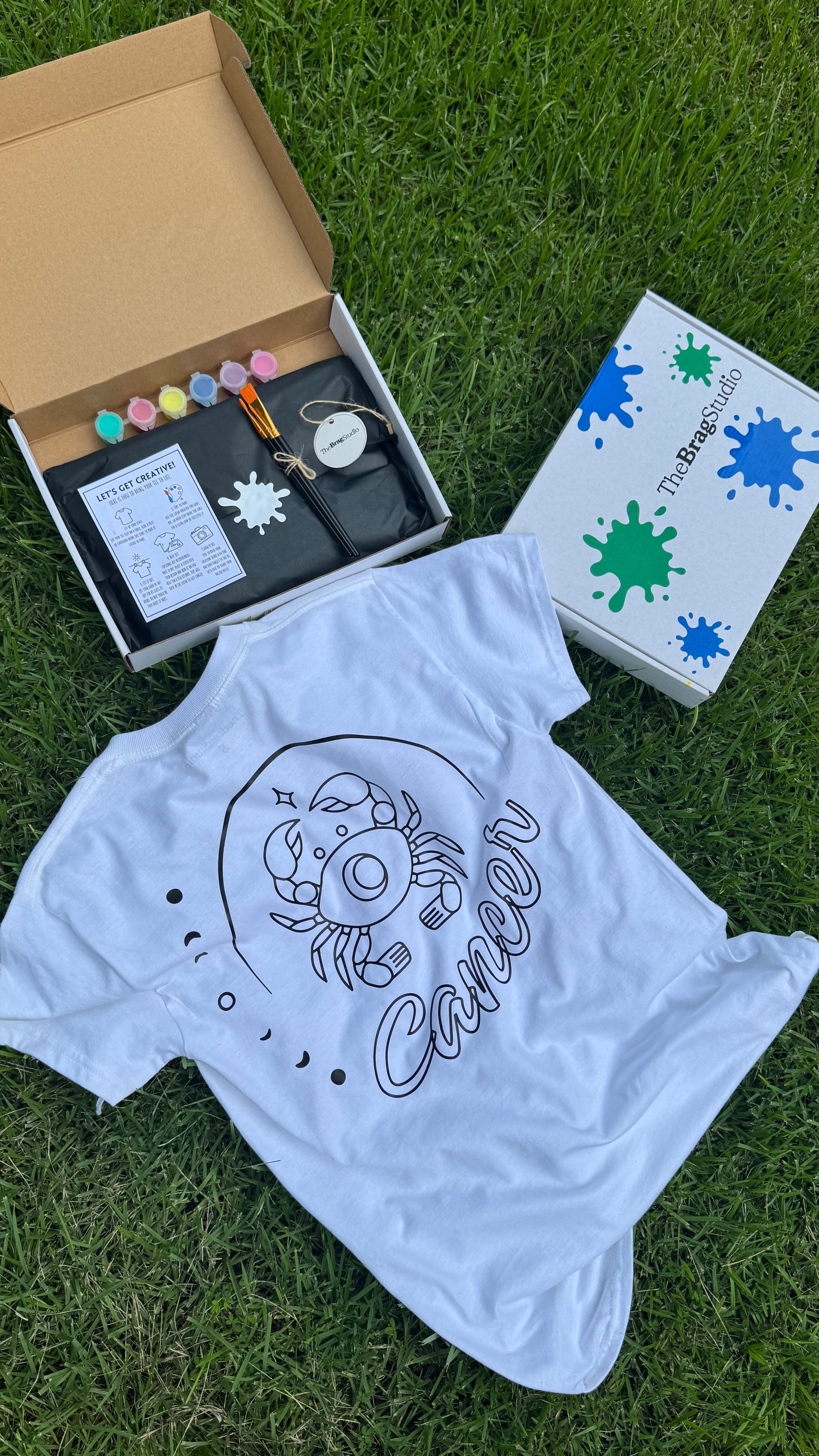 Cancer DIY Paintable Tee Full Kit